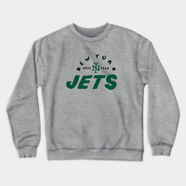 New York Jeeeets 06 Crewneck Sweatshirt by Very Simple Graph